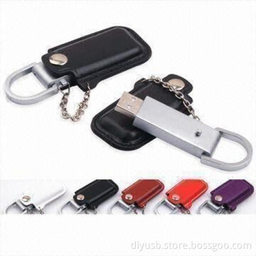 Leather USB Memory Drives, Supports 2 Years Warranty